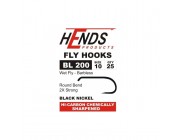 HENDS 200 Barbless 2X heavy wet hook