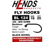 HENDS 124BL Competition Barbless 2X heavy JIG HOOK